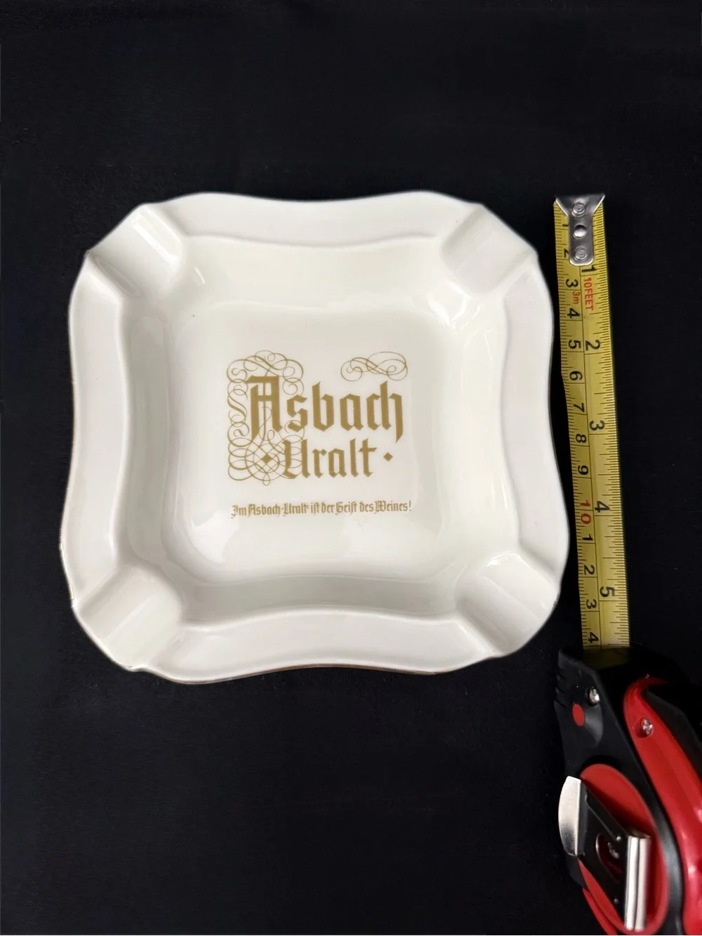 Asbach Uralt Cigar Ashtray 1955 - 1965